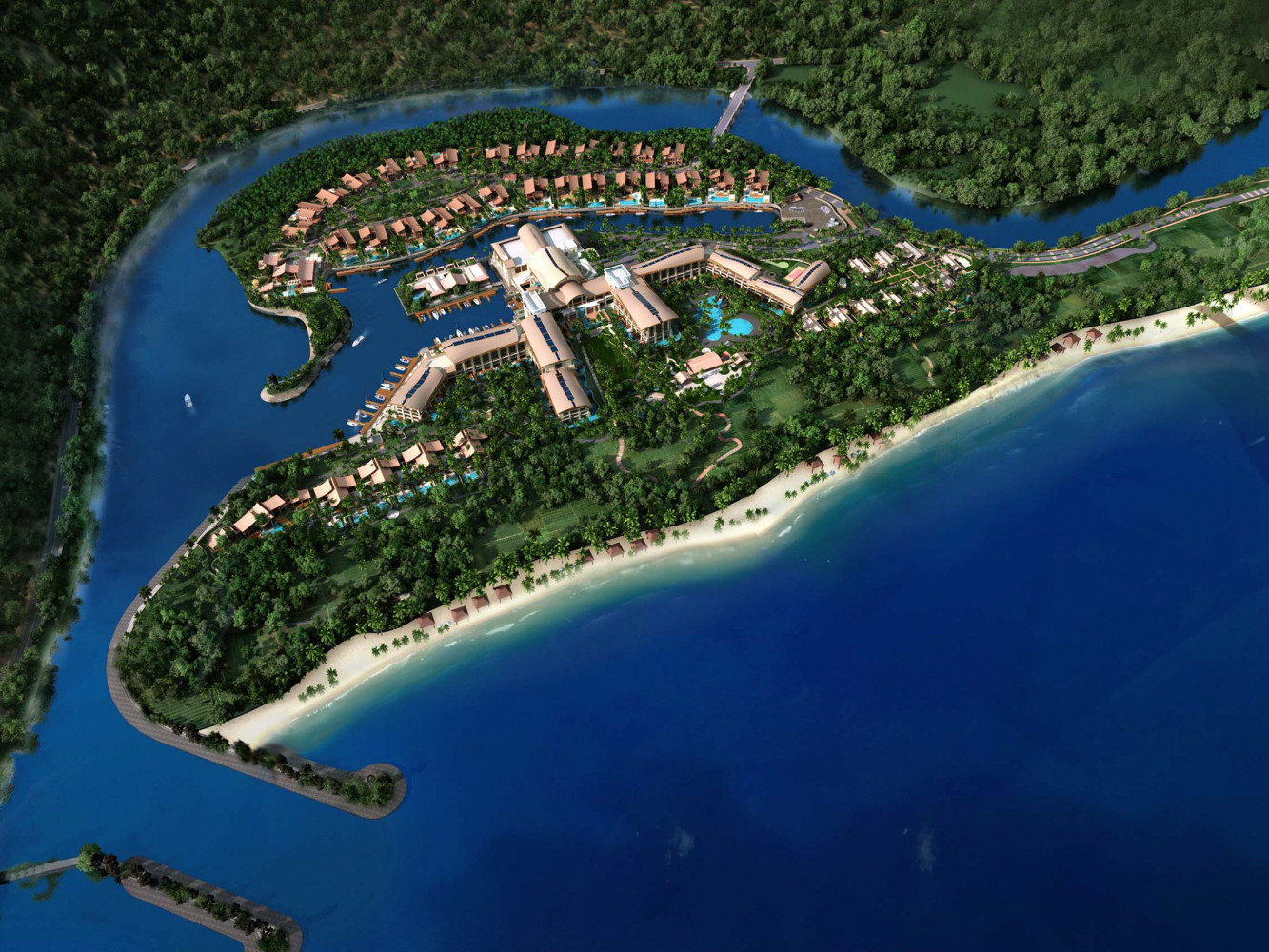 Sanya St. Regis Yalong Bay Resort, by Archilier Architecture