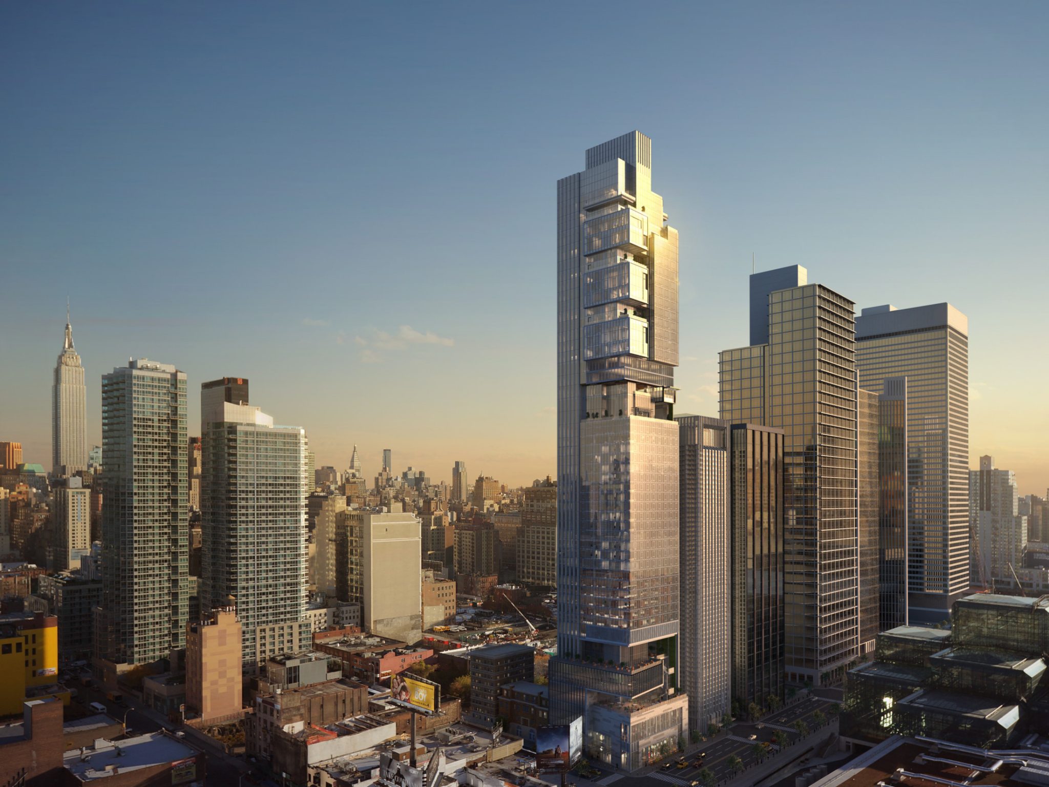 New York Hudson Yards Mixed-Use Development